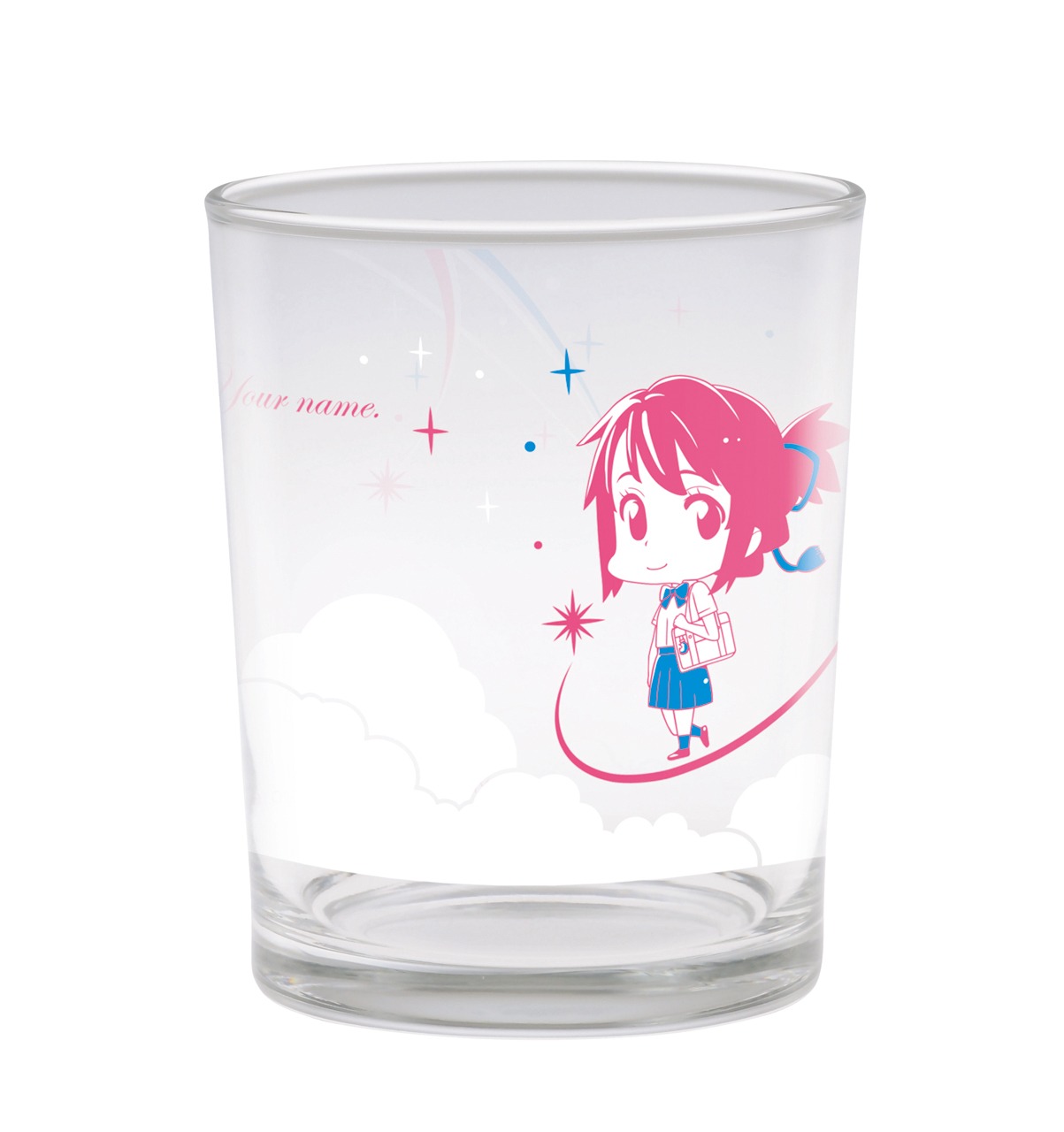 G賞のキャラミニグラス（全4種）。