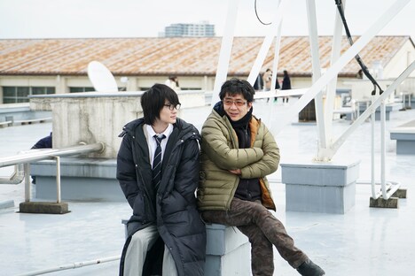 「3月のライオン」主演・神木隆之介(左)と、監督・大友啓史(右)。