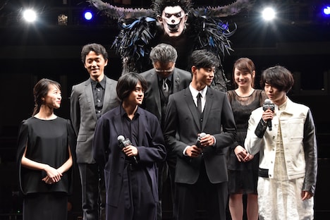 「デスノート Light up the NEW world」ジャパンプレミアの様子。
