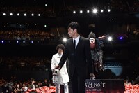 「デスノート Light up the NEW world」ジャパンプレミアの様子。