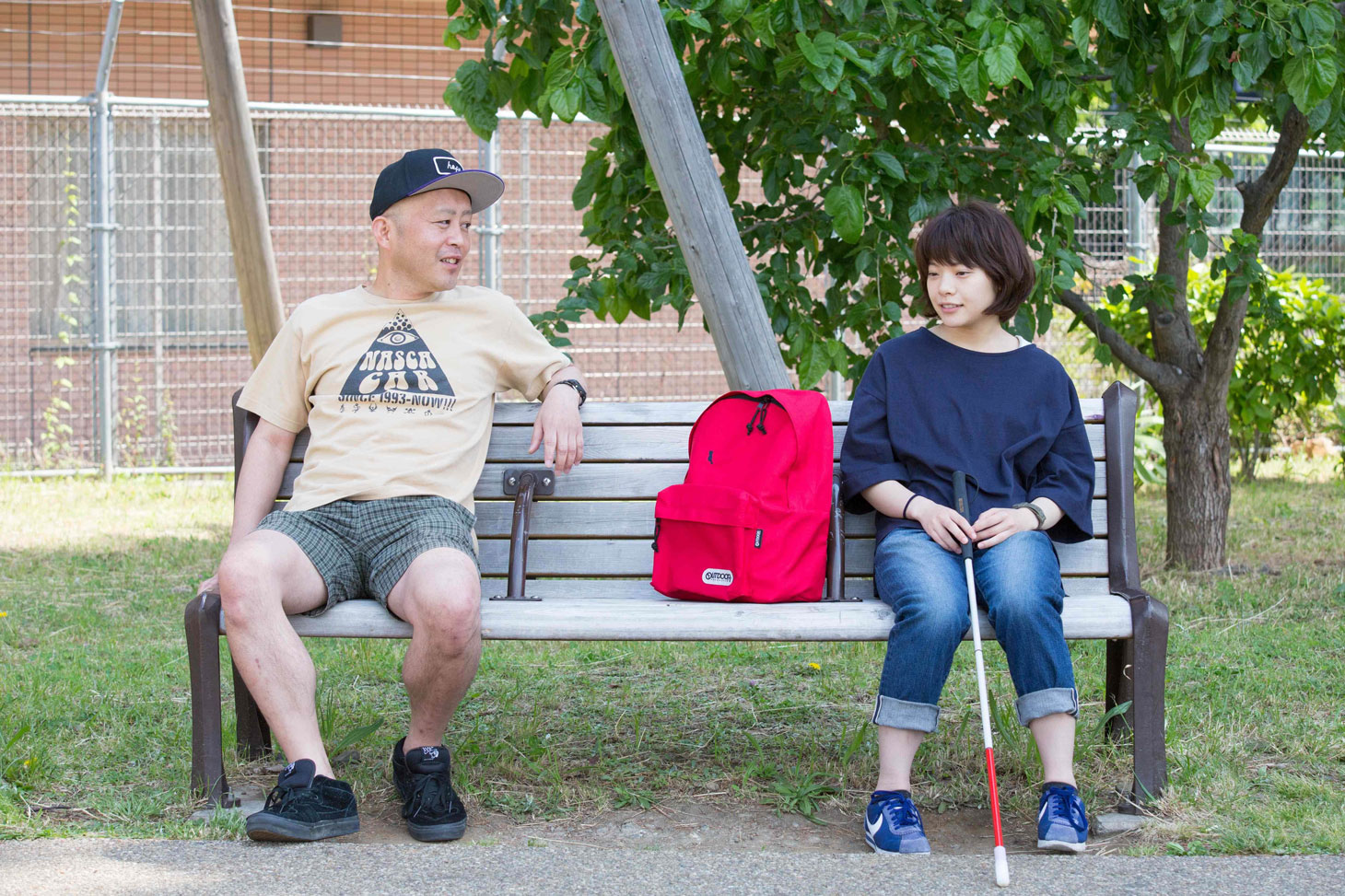 「光と禿」