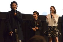 左から若葉竜也、鈴木福、玉井詩織。