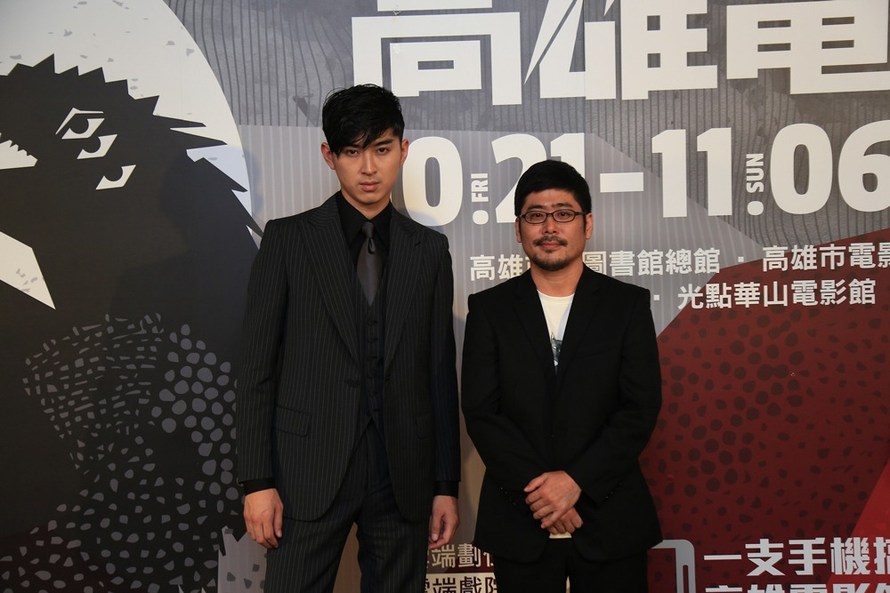 左から松田翔太、熊切和嘉。（写真提供：高雄映画祭）