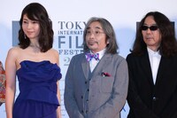 左から月船さらら、安齋肇、みうらじゅん。