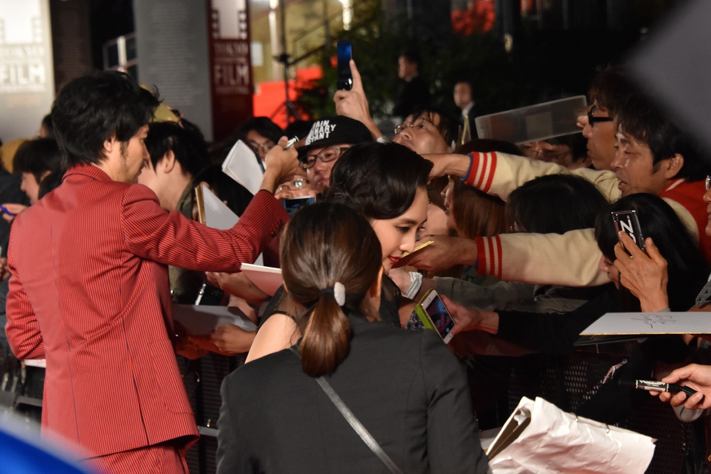 第29回東京国際映画祭の様子。