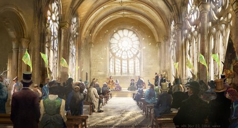 「アリス・イン・ワンダーランド／時間の旅」コンセプトアート