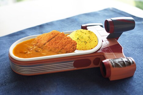「ランチプレート ランドスピーダー」の使用イメージ。(c) & TM Lucasfilm Ltd.