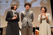 「オケ老人！」プレミア試写会の様子。