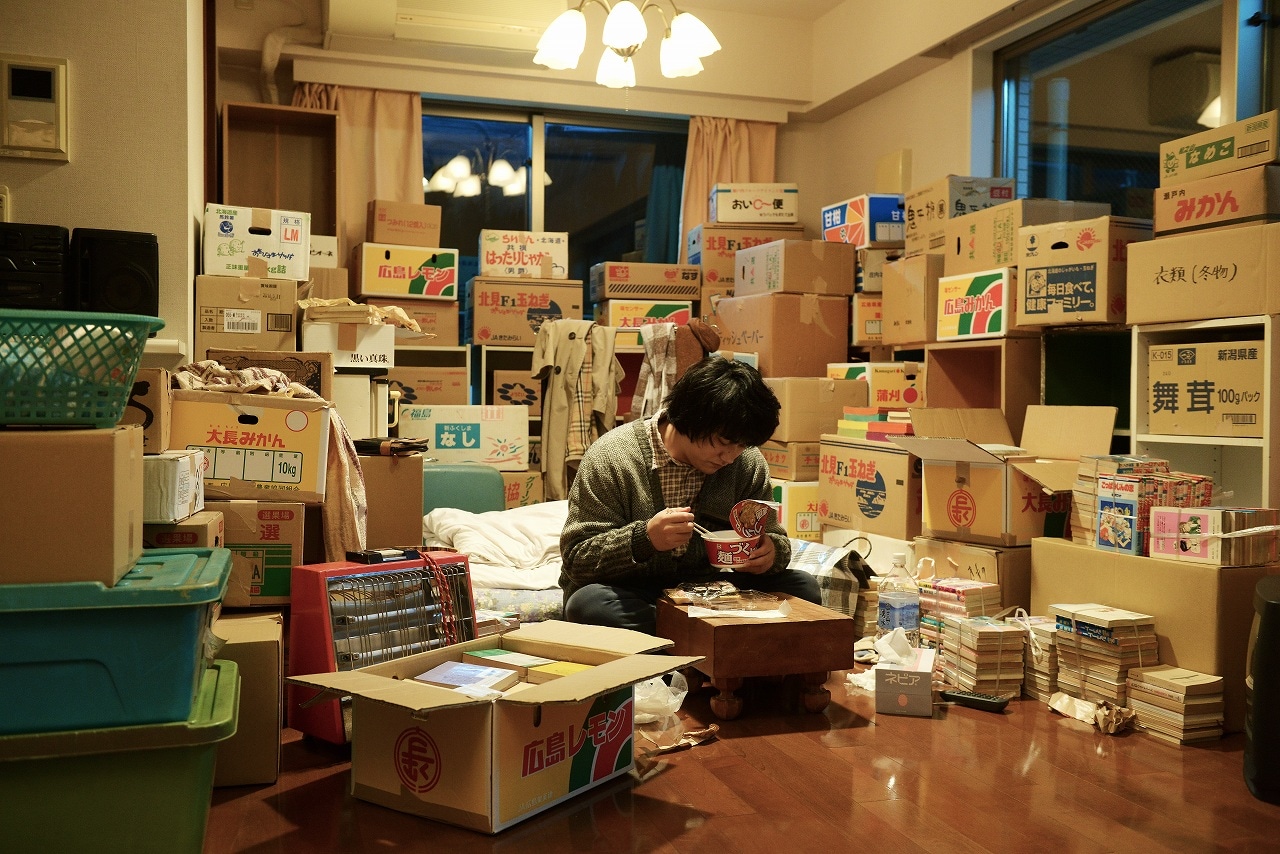 「聖の青春」より、村山聖が上京後に過ごしたアパートの部屋。
