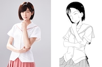 文堂星夏役の樋口柚子。