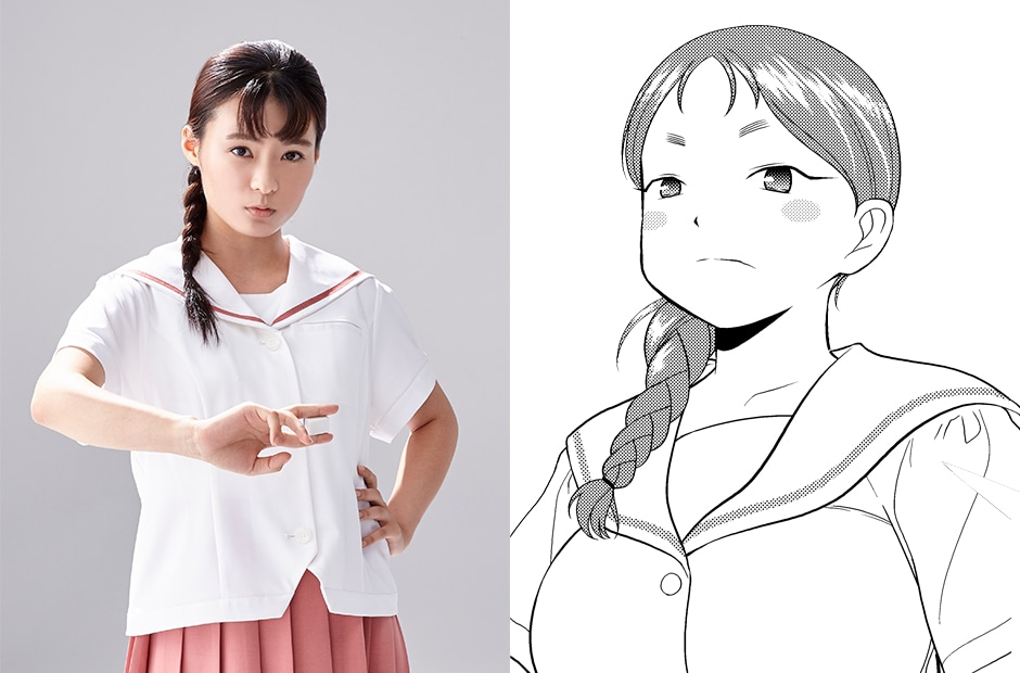 深堀純代役の星名美津紀。