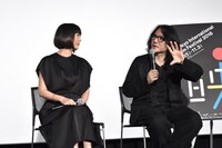 第29回東京国際映画祭にて行われた「Love Letter」トークショーの様子。