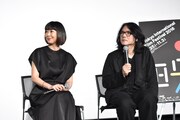 第29回東京国際映画祭にて行われた「Love Letter」トークショーの様子。