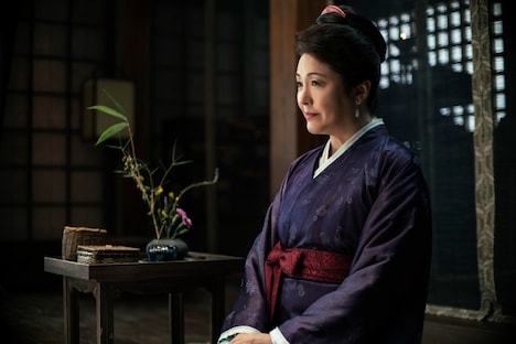 「空海―KU-KAI―」より松坂慶子演じる白玲。