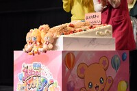 モフルンのデコレーションケーキ。