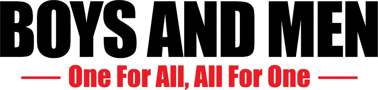 「BOYS AND MEN ～One For All, All For One～」ロゴ