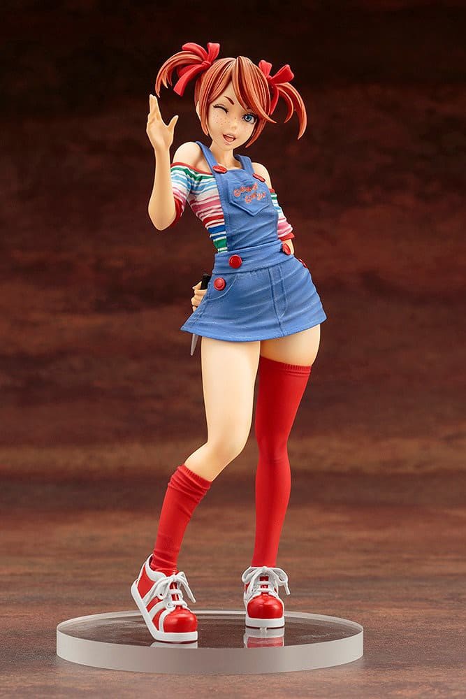 チャイルド・プレイ」チャッキーが美少女フィギュア化、ダメージ顔 