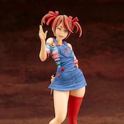 「チャイルド・プレイ」チャッキーが美少女フィギュア化、ダメージ顔パーツも