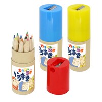 「カラフル忍者いろまき」オリジナルグッズの色鉛筆。