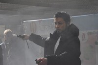 「闇金ウシジマくん ザ・ファイナル」撮影現場にて、丑嶋役の山田孝之。