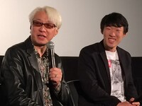 左から手塚眞、松江哲明。