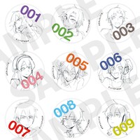 「MX4D『カゲロウデイズ -in a day's-』」来場者特典の缶バッジ。