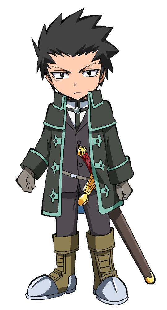 「殺せんせーQ!」より、烏間惟臣のキャラビジュアル。