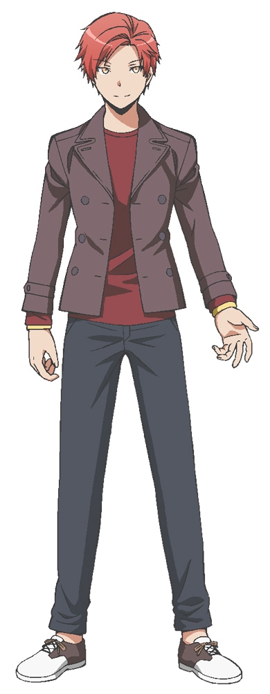 「劇場版『暗殺教室』365日の時間」より、赤羽業の私服ビジュアル。
