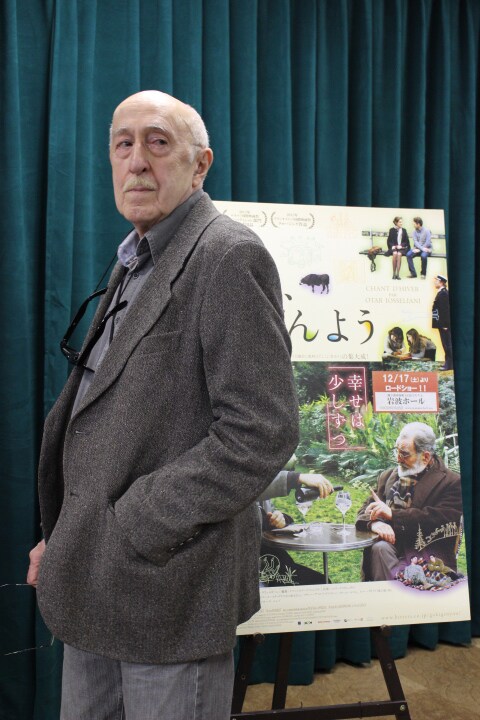 オタール・イオセリアーニ来日、フェリーニが涙したエピソード明かす