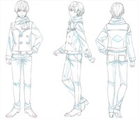 「KING OF PRISM -PRIDE the HERO-」如月ルヰの冬服の設定画。