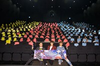 「劇場版マジェスティックプリンス 覚醒の遺伝子」公開記念舞台挨拶の様子。