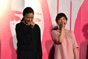 「アズミ・ハルコは行方不明」プレミア試写会の様子。