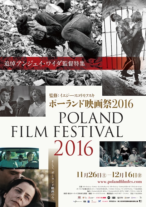 「ポーランド映画祭2016」ポスタービジュアル