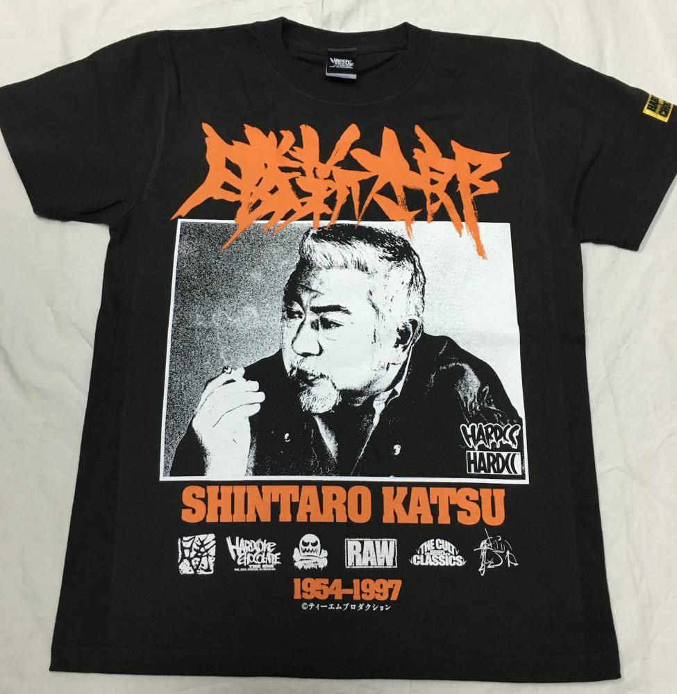 「THE MAN SHINTARO KATSU（THE 人間 勝新太郎）Tシャツ」