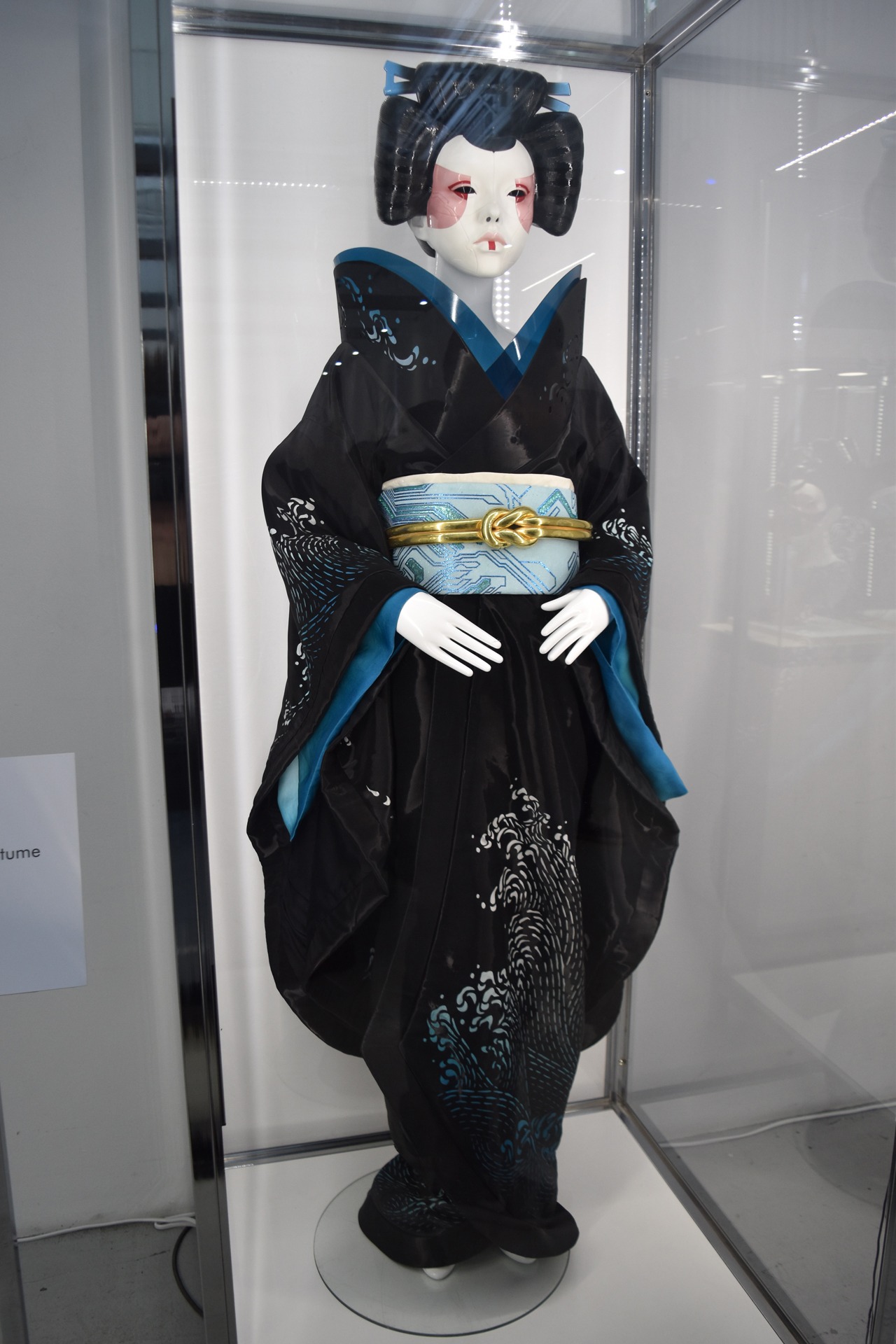 「GHOST IN THE SHELL ゴースト・イン・ザ・シェル」エクスクルーシブイベントの展示の様子。