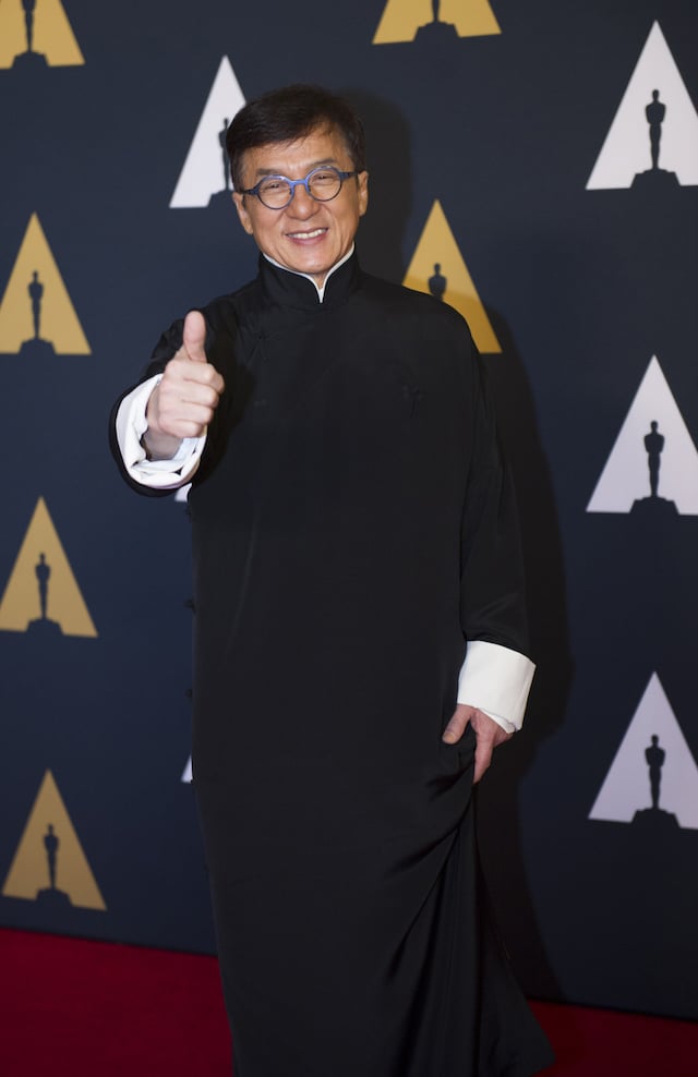 ジャッキー・チェン （写真提供：Yang Lei / Xinhua via ZUMA Wire / ゼータ イメージ）