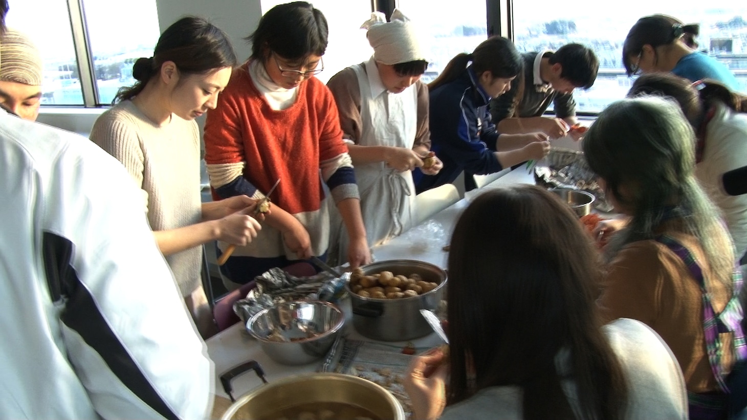 「カレーライスを一から作る」