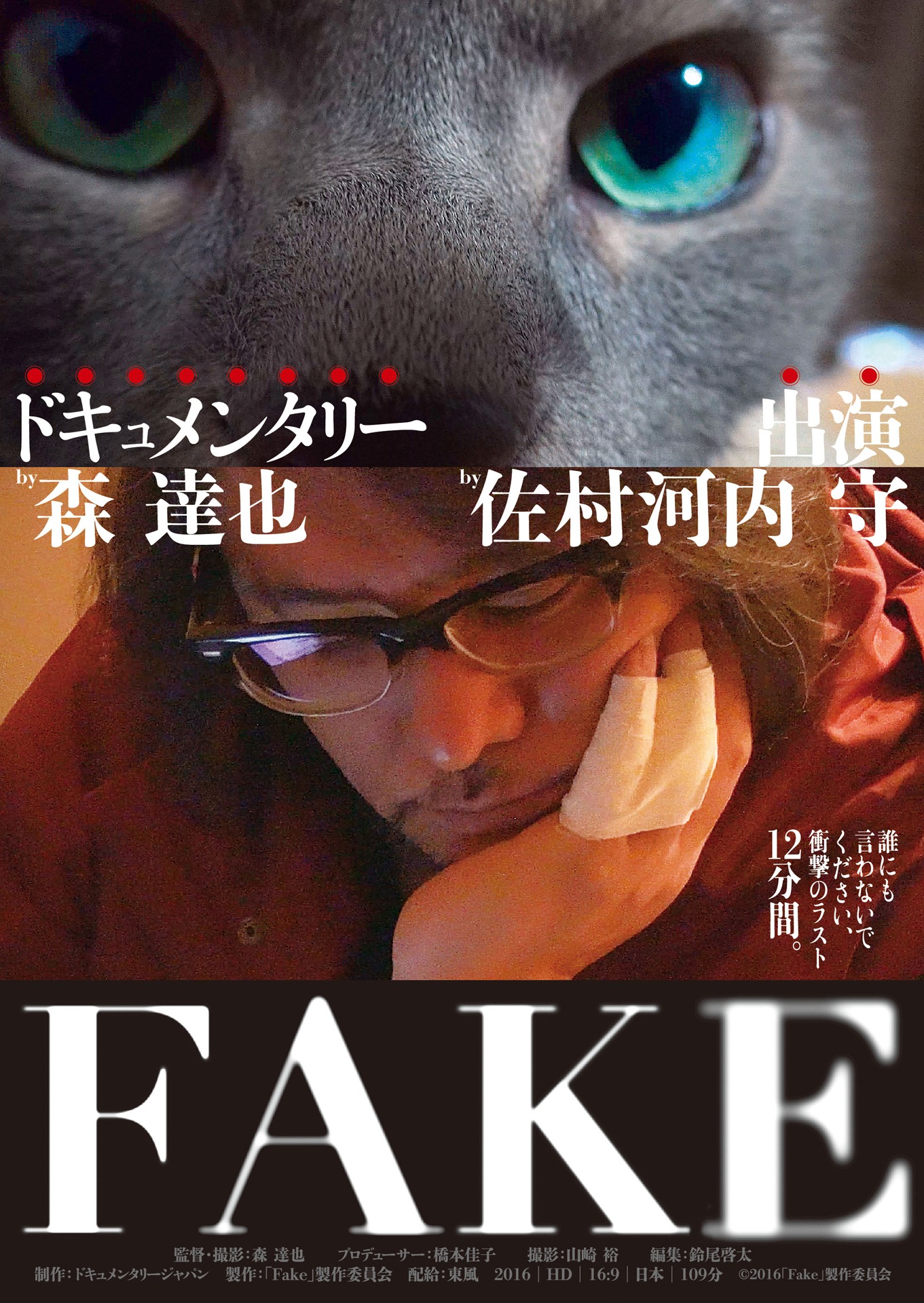 「FAKE」ポスタービジュアル