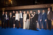 「ファンタスティック・ビーストと魔法使いの旅」ロンドンプレミアの様子。