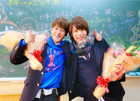 「きょうのキラ君」メイキングカット