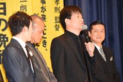 「幸福のアリバイ～Picture～」初日舞台挨拶の様子。