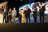 「ファンタスティック・ビーストと魔法使いの旅」ジャパンプレミアの様子。