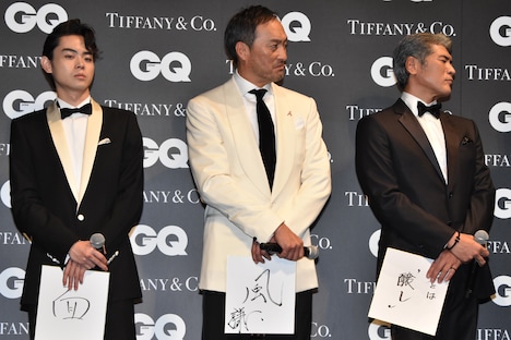 「GQ MEN OF THE YEAR 2016」授賞式の様子。