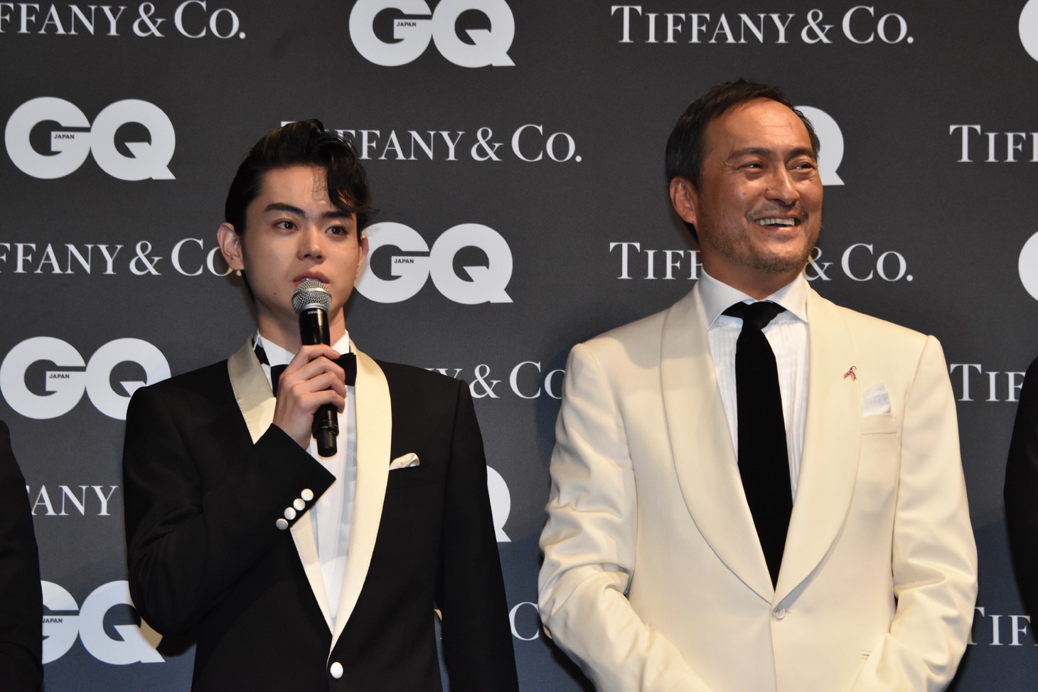 「GQ MEN OF THE YEAR 2016」授賞式の様子。