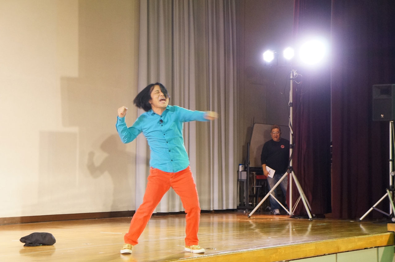 「cinema bird in 福島2016」の様子。