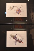 「株式会社カラー10周年記念展 ～過去（これまで）のエヴァと、未来（これから）のエヴァ。そして現在（いま）のスタジオカラー。～」展示の様子。(c)カラー