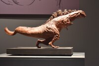 「株式会社カラー10周年記念展 ～過去（これまで）のエヴァと、未来（これから）のエヴァ。そして現在（いま）のスタジオカラー。～」展示の様子。(c)カラー