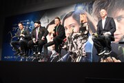「ファンタスティック・ビーストと魔法使いの旅」ファンイベントの様子。