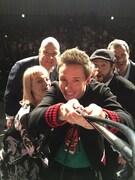 「ファンタスティック・ビーストと魔法使いの旅」ファンイベント登壇者たちによる自撮り写真。