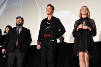 「ファンタスティック・ビーストと魔法使いの旅」初日舞台挨拶の様子。